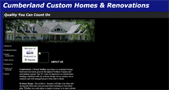 Desktop Screenshot of cumberlandcustomhomes.com